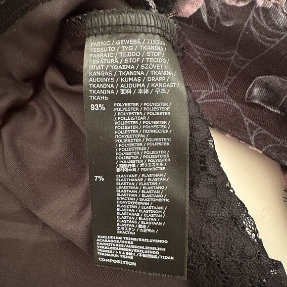 Killstar Witchy Women XL Velvet Top Bell Sleeve Black Skull Pink Rose Whimsigoth - Picture 10 of 11